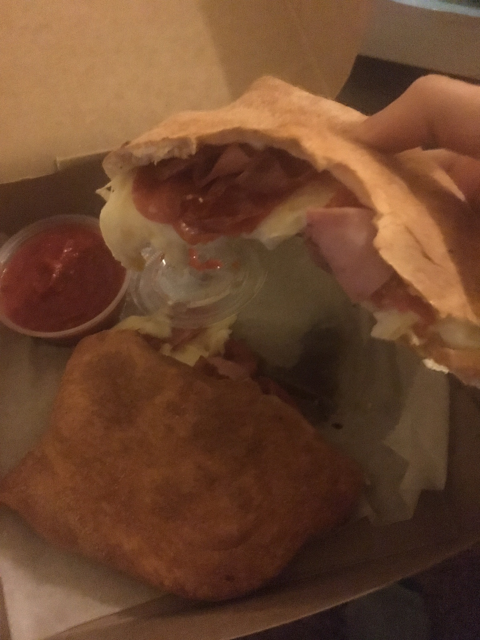 Calzone from DP Dough