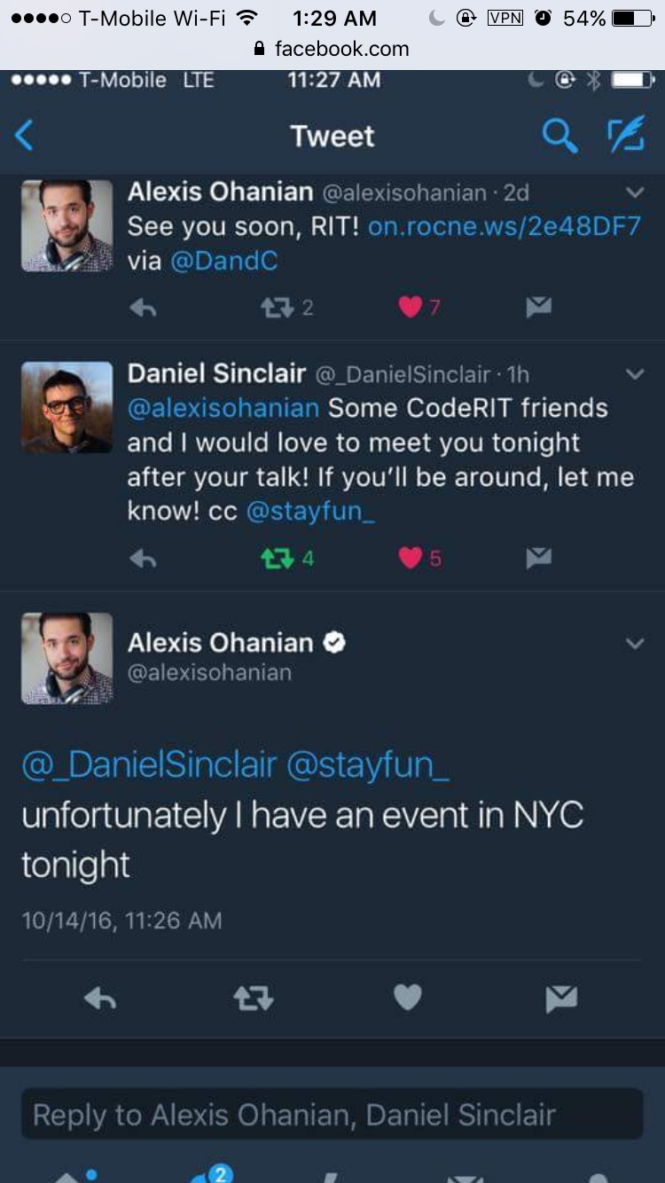 RIP our dreams but thanks Alexis for the reply!