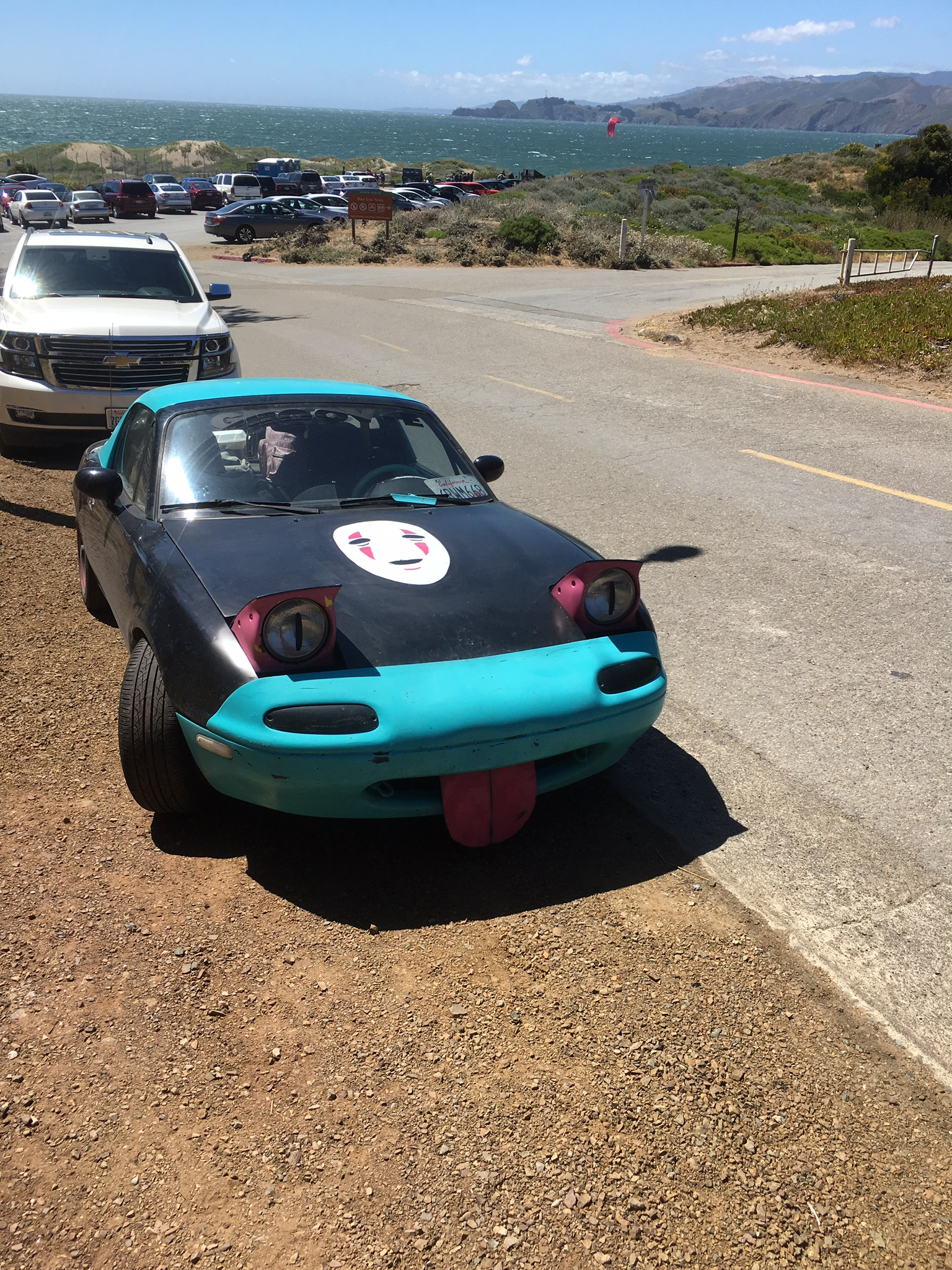 Car at Land’s End